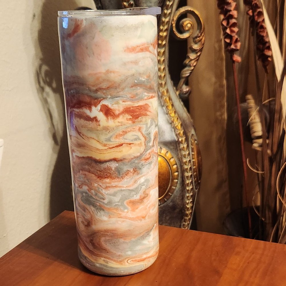 Custom 20oz skinny tumbler